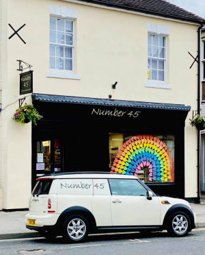 Number 45 in High Street, Newport, is shutting its doors permanently in June. Photo: Number 45/Google