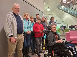 Parents and their disabled children turned out to lobby Telford & Wrekin Council for more \'supported\' housing. Picture: LDRS
