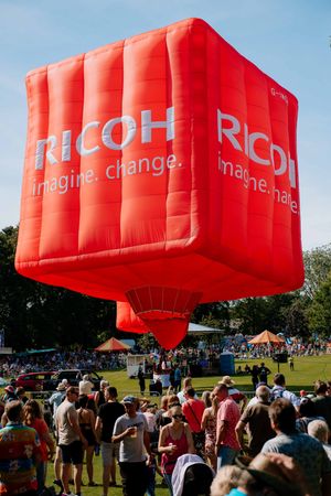 Oswestry Balloon Carnival at Cae Glas Park