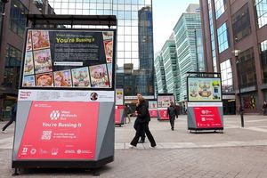 The ‘You’re Bussing It!’ exhibition on display in Colmore Row until April 15 2025. PIC: WMCA