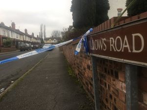 Police tape at the scene