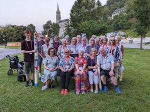 Supporting image for story: Pilgrims return to Bridgnorth after Lourdes trip