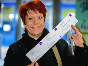 Supporting image for story: Boyzone fans braved cold weather to get tickets to Telford show