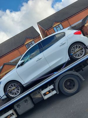 This is the car that was recovered by Smethwick Police when it was found to be stolen