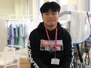 Supporting image for story: Telford teenager hoping to follow in mother’s nursing footsteps