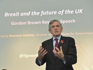 Supporting image for story: Gordon Brown calls for urgent investigation into Brexit Party’s ‘dirty money’