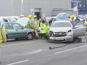 Supporting image for story: Motorist airlifted after Stafford crash