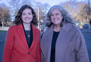 Sarah Coombes and Heidi Alexander