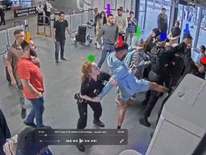 Supporting image for story: I had to defend myself, man accused of police officer assault at airport says