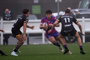 The Hurricanes worked hard, but couldn't find a way through the tough Newcastle defence. Photo: Andy Shaw