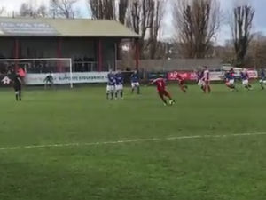 Supporting image for story: Watch Luke Benbow score wonder goal in thrilling Stourbridge win