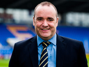 Supporting image for story: Boosted Greenhous Meadow crowd satisfies Shrewsbury Town chief executive Brian Caldwell