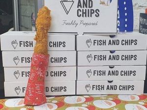 Supporting image for story: Last chance to get hold of Black Country chippy's festive battered pigs in blankets 