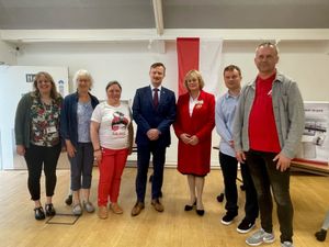 Deputy Lord Lieutenant Veronica Lillis with Shropshire European Organisation CIC