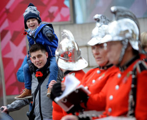 The Wolverhampton Remembrance Sunday service