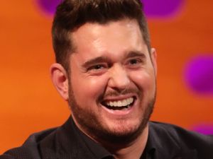 Supporting image for story: Michael Buble teams up for Christmas duet with ‘childhood hero’ Kermit the Frog