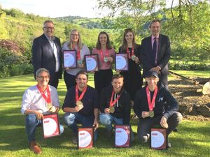 Supporting image for story: Rewards for marathon efforts in aid of Oswestry orthopaedic hospital 