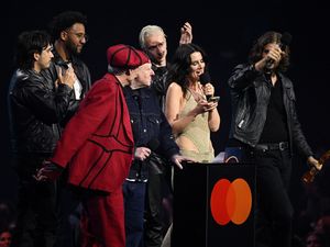 Supporting image for story: Wolf Alice call for support for UK’s small venues in Brits group of the year win