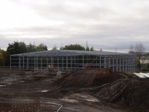 Supporting image for story: Work progressing well on £7.7m industrial scheme