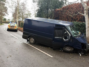 Supporting image for story: Man injured after van hits tree in Bridgnorth crash