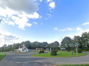 Supporting image for story: Week of overnight closures planned for roundabout on busy road between Shropshire and South Staffordshire
