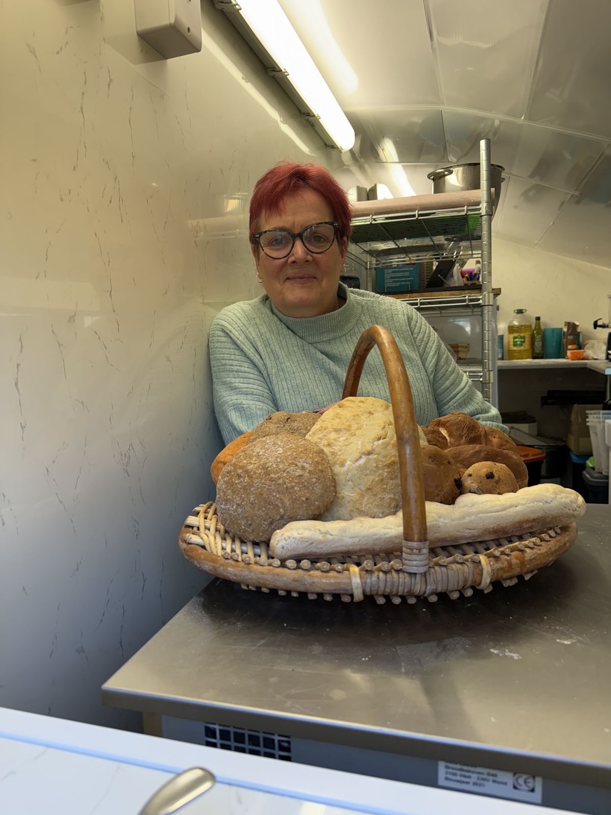 I started my artisan bakery business in Staffordshire after my children bought me a bread making course