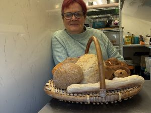 Baker Ruth Redgate, owner of Hunnypot Cottage Bakery