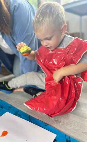 Since its launch, children have taken part in messy play, sand and water exploration, outdoor fun, stories, singing and rhyme time, and creative sessions using a range of media.