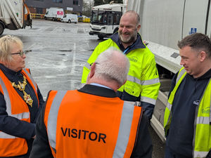 Supporting image for story: Dudley mayor thanks borough bin men for their hard work