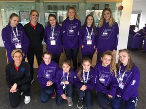 Supporting image for story: Bridgnorth youngsters form girls football teams following meet with Lioness
