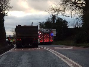 Supporting image for story: Three hurt in two-car Shifnal crash causing rush hour delays