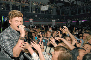 Supporting image for story: X Factor stars Union J thrill fans at The Buttermarket in Shrewsbury