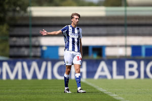 Harry Whitwell during a pre-season friendly between West Brom and Port Vale (Photo by Adam Fradgley/West Bromwich Albion FC via Getty Images)