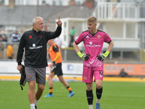 Supporting image for story: Walsall's Carl Rushworth embracing pressure 