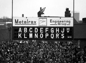 An iconic scoreboard image from The Hawthorns in 1979. Pic: Laurie Rampling