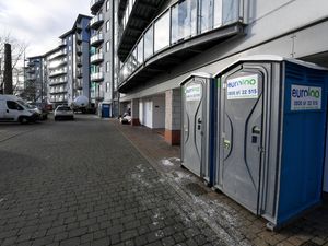 Supporting image for story: 'It's going to be freezing in there': Walsall residents left without water share concerns after being left using portable toilets amid cold snap