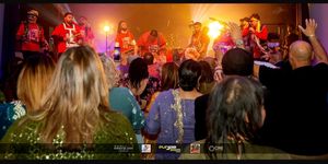 Bhangra fans from across the UK enjoying the evening with the Live stage performances.