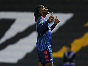 Supporting image for story: Eberechi Eze off the mark for Arsenal in cup win at Port Vale