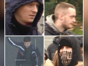 Supporting image for story: Police seek four men after Blues v Villa derby disorder