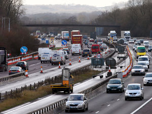 Supporting image for story: Long delays for motorway drivers after M5 crash