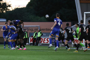 Chey Dunkley puts Salop 2-0 up (AMA)