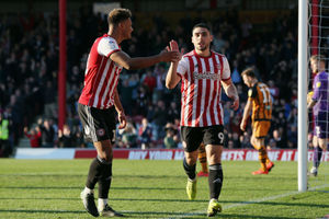 Neal Maupay is a striker firing in the goals this season.