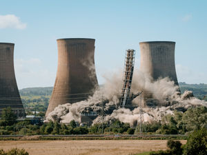 Supporting image for story: PICTURES: Boiler house at Rugeley Power Station demolished in sixth explosion