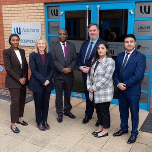 L-R: Isatou will be working alongside an experienced team of business law specialists, including: Isatou Bah, Solicitor; Courtney Stephenson, Solicitor; Dennis Thomas, Associate Solicitor and Head of Commercial Property; Tim Clark, Consultant Solicitor and Head of Telecoms; Maariyah Yaqub, Solicitor and Vishal Mahay, Associate Solicitor and Head of Dispute Resolution.
