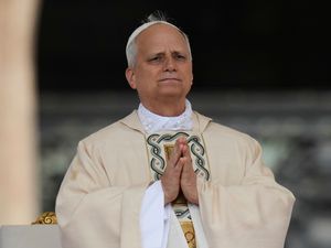 Pope Leo XIV holds Mass