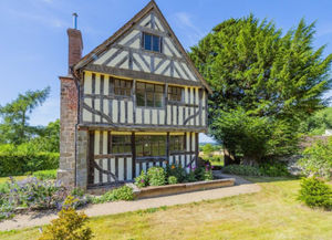 Grade II listed Penkridge Hall in Leebotwood, Church Stretton for sale via Samuel Wood estate agents with a guide price of £1.1million.