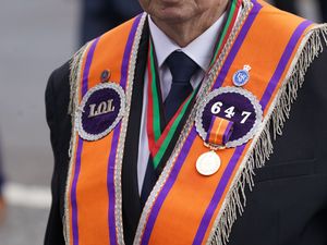 Supporting image for story: Tens of thousands take to streets for annual July 12 Orange Order parades