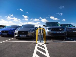 Supporting image for story: Jaguar Land Rover installs ‘UK’s largest’ EV charging facility