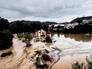 Supporting image for story: Floods in Spain sweep away cars, disrupt trains and leave several people missing