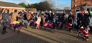 Scarlett on Christmas 